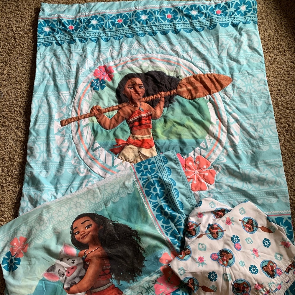 Moana Toddler Bedding Set